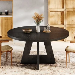 Tribesigns Dining Tables*Round Dining Table for 4, 47