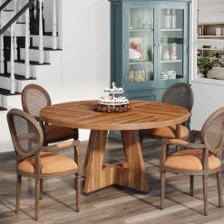 Tribesigns Dining Tables*Round Dining Table for 4, 47