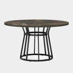 Tribesigns Dining Tables*Round Dining Table for 4 People, 47.2