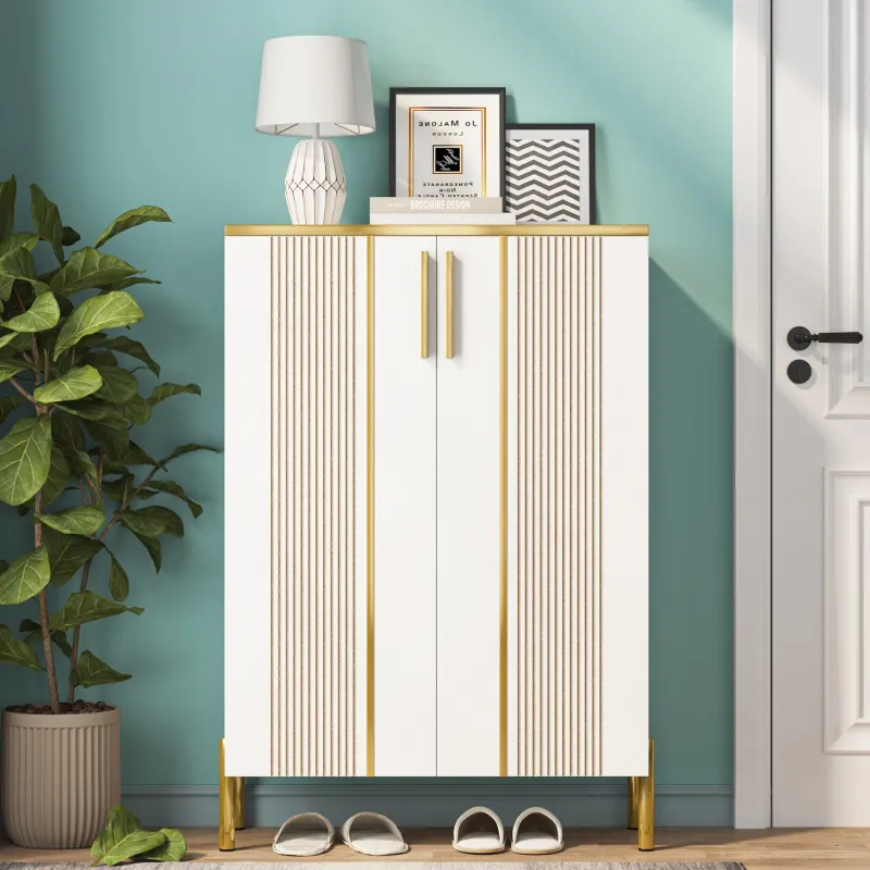 Tribesigns Shoe Racks & Cabinets|Shoe Racks & Cabinets*Shoe Cabinet , 6-Tier Shoe Storage Organizer with Adjustable Shelves & Doors