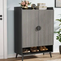 Tribesigns Shoe Racks & Cabinets|Shoe Racks & Cabinets*Shoe Cabinet, Shoe Storage Organizer with Adjustable Shelves