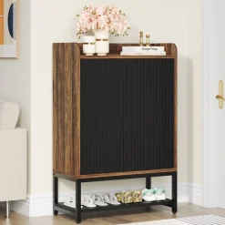 Tribesigns Shoe Racks & Cabinets|Shoe Racks & Cabinets*Shoe Cabinet, 5-Tier Shoe Rack Organizer with Doors for Entryway