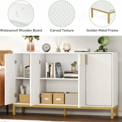 Tribesigns Sideboards & Buffets|Sideboards & Buffets*Sideboard Buffet, 59