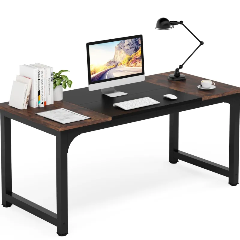 Tribesigns Desks*Simple Conference Table, Rectangular Meeting Table Computer Desk
