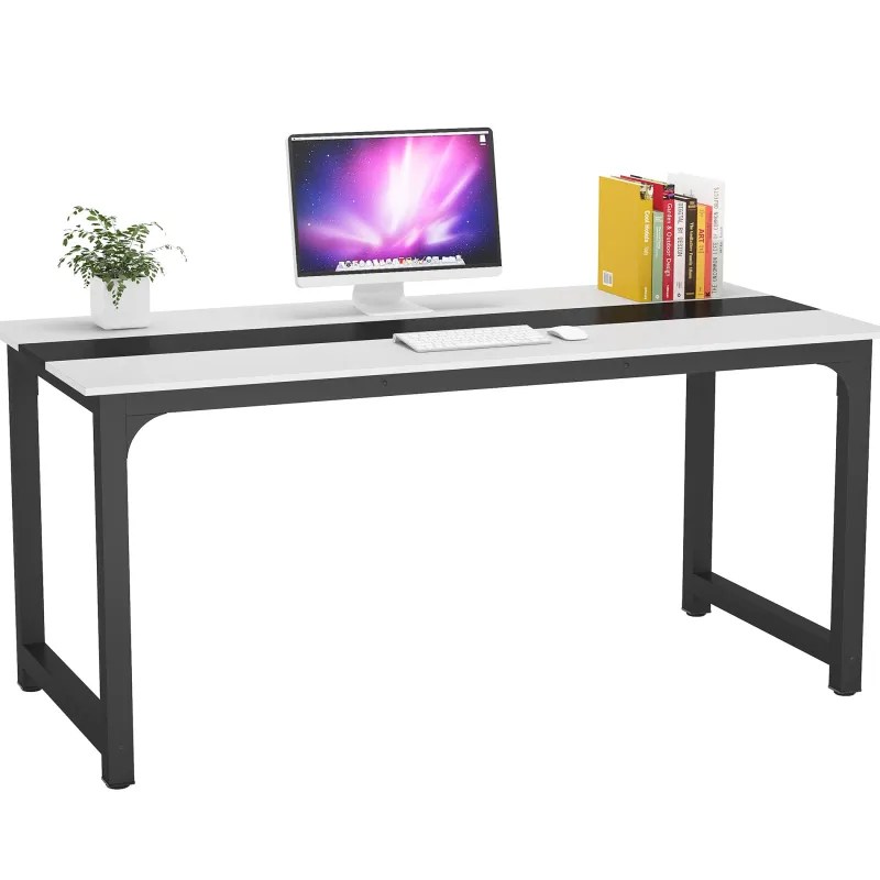 Tribesigns Desks*Simple Conference Table, Rectangular Meeting Table Computer Desk