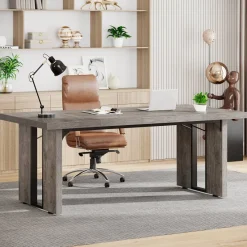 Tribesigns Desks*Simple Executive Desk, 70.9