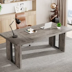 Tribesigns Desks*Simple Executive Desk, 70.9