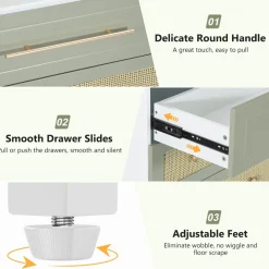 Tribesigns Chests Of Drawers*Social media image