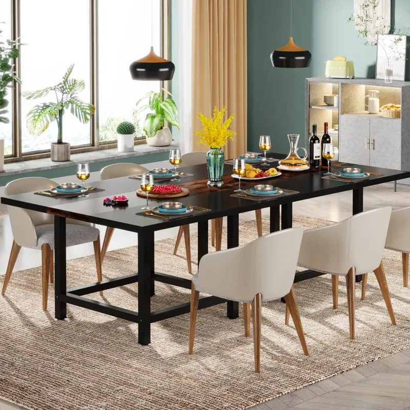 Tribesigns Dining Tables*Square Dining Table, Farmhouse 39"x 39"x 29" Kitchen Table for 4