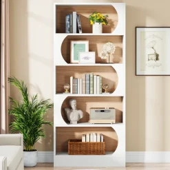 Tribesigns Bookcases & Bookshelves|Bookcases & Bookshelves*5-Tier Bookcase, 71