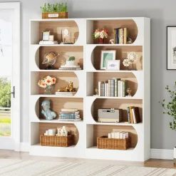 Tribesigns Bookcases & Bookshelves|Bookcases & Bookshelves*5-Tier Bookcase, 71