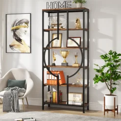 Tribesigns Bookcases & Bookshelves|Bookcases & Bookshelves*6-Tier Bookshelf, 70.9