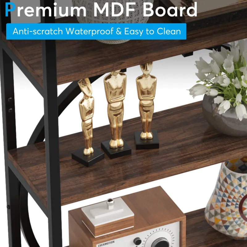 Tribesigns Bookcases & Bookshelves|Bookcases & Bookshelves*6-Tier Bookshelf, 70.9" Industrial Bookcase Display Shelf