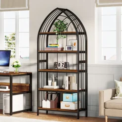 Tribesigns Bookcases & Bookshelves|Bookcases & Bookshelves*5-Tier Bookshelf, 74.8