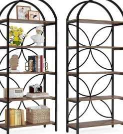 Tribesigns Bookcases & Bookshelves|Bookcases & Bookshelves*5-Tier Bookshelf, 75