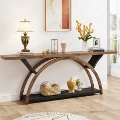 Tribesigns Console Tables|Console Tables*2-Tier Console Table, 70.9