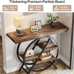 Tribesigns Console Tables|Console Tables*4-Tier Console Table, 39.4