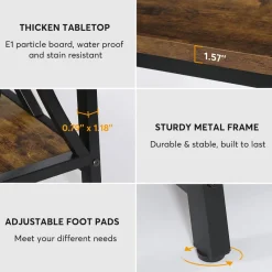 Tribesigns Console Tables|Console Tables*2-Tier Console Table, 70.9