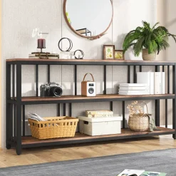 Tribesigns Console Tables|Console Tables*3-Tier Console Table, 70.9