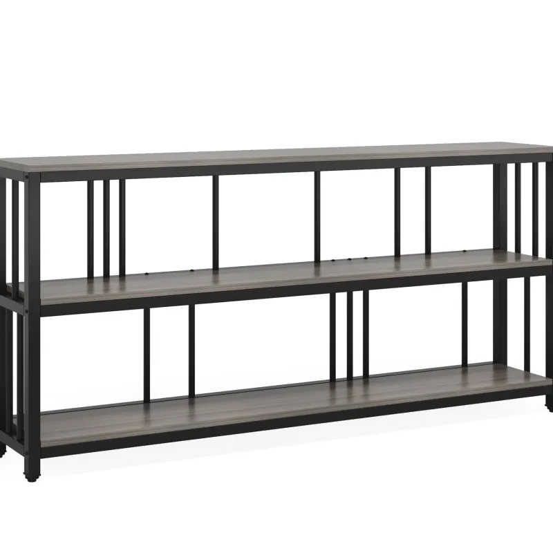 Tribesigns Console Tables|Console Tables*3-Tier Console Table, 70.9" Long Sofa Table Behind Couch