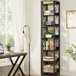Tribesigns Corner Shelves|Corner Shelves*7-Tier Corner Shelf, 78.7