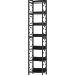 Tribesigns Corner Shelves|Corner Shelves*7-Tier Corner Shelf, 78.7