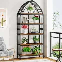 Tribesigns Plant Stands|Plant Stands*5-Tier Plant Stand, 74.8" Plant Shelf Flower Potted Stand Rack