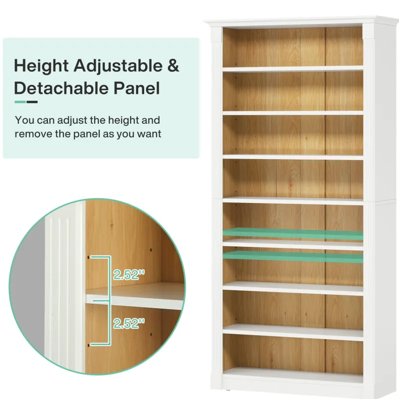 Tribesigns Shoe Racks & Cabinets|Shoe Racks & Cabinets*8-Tier Shoe Rack, Wooden Freestanding Shoe Storage Cabinet for 32-40 Pairs