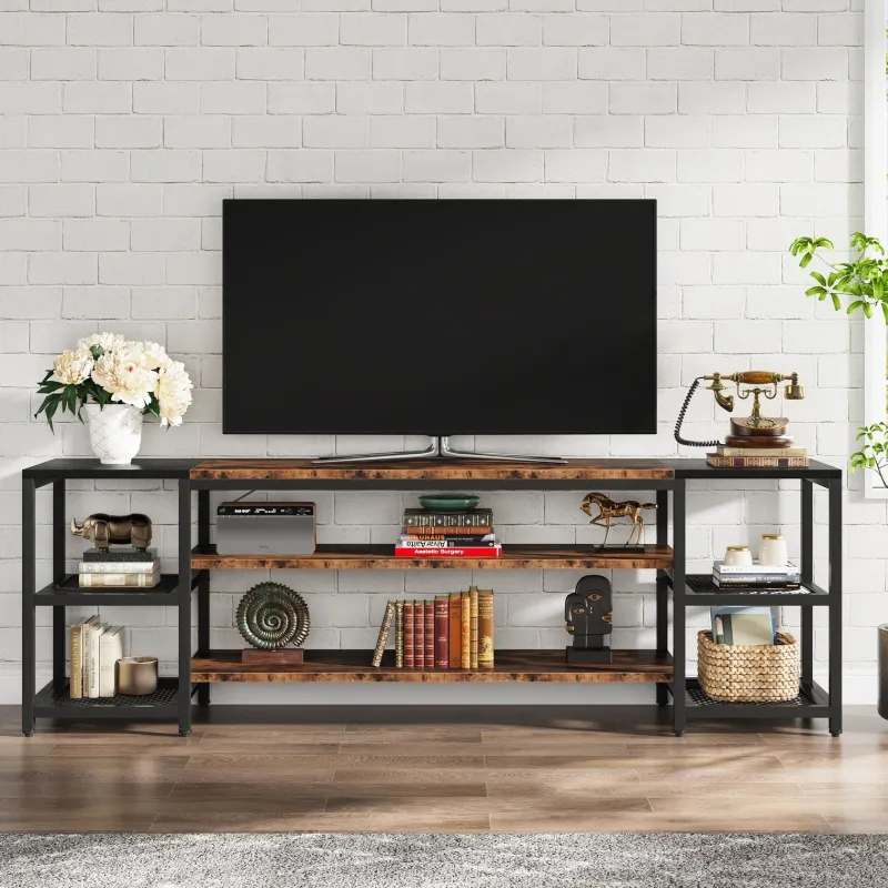 Tribesigns Tv Stands*TV Stand, 3-Tier Media Entertainment Center for TV up to 85"