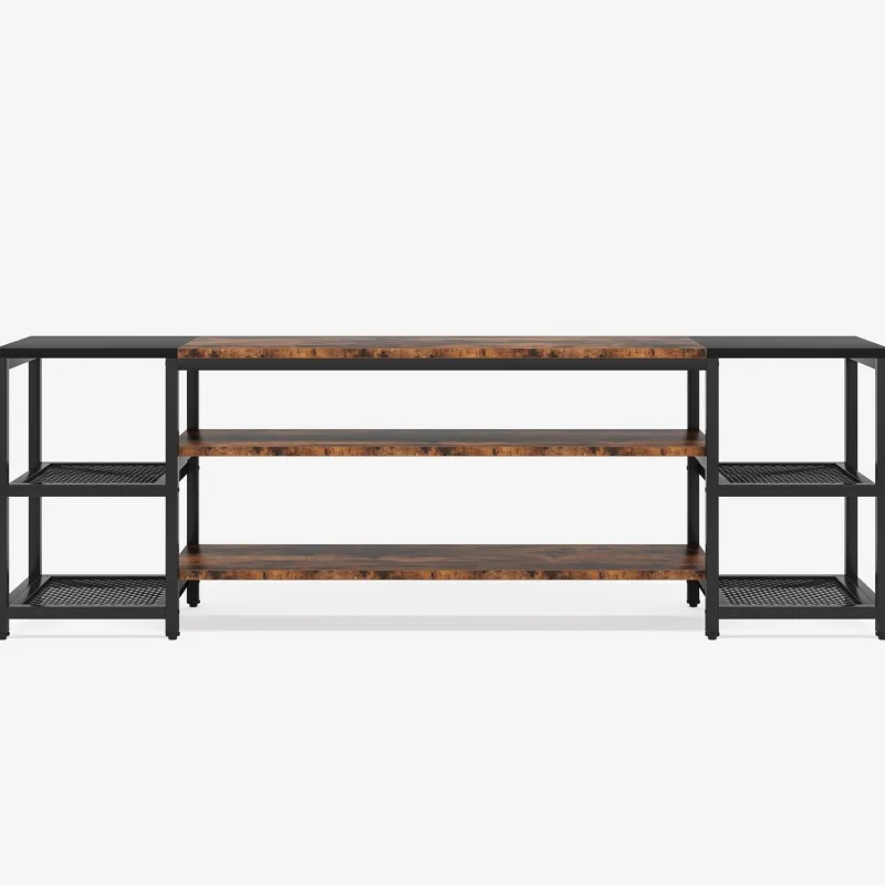 Tribesigns Tv Stands*TV Stand, 3-Tier Media Entertainment Center for TV up to 85"
