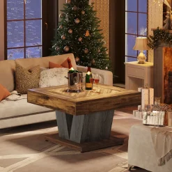 Tribesigns Coffee Tables*Wood Coffee Table, 31.5