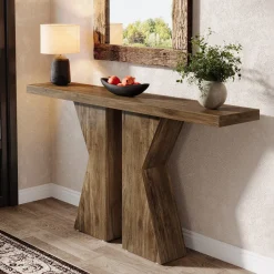 Tribesigns Console Tables|Console Tables*Wood Console Table, 55