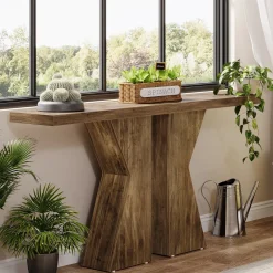 Tribesigns Console Tables|Console Tables*Wood Console Table, 55