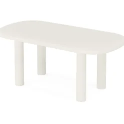 Tribesigns Dining Tables*Wood Dining Table, 63" Modern Oval Kitchen Table for 4 - 6 People