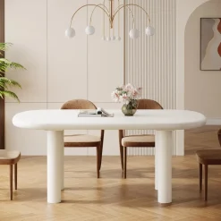 Tribesigns Dining Tables*Wood Dining Table, 63