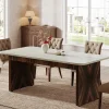 Tribesigns Dining Tables*Wood Dining Table, 70" Rectangle Kitchen Table for 6 People