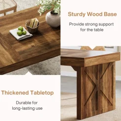 Tribesigns Dining Tables*Wood Dining Table, 63