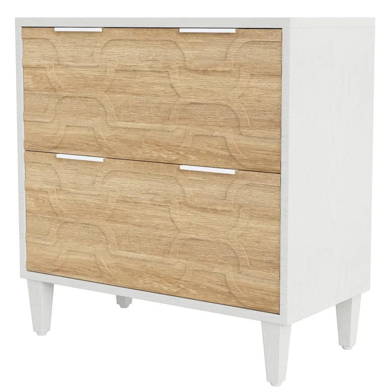 Tribesigns File Cabinets|File Cabinets*Wood File Cabinet, 2-Drawer Storage Cabinet for A4/Letter/Legal Size