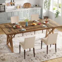 Tribesigns Dining Tables*Wooden Dining Table, 71