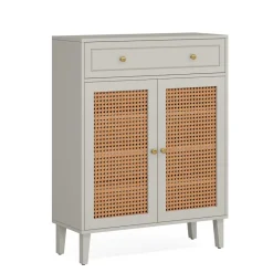 Tribesigns Sideboards & Buffets|Sideboards & Buffets*Wooden Storage Cabinet Sideboard with Adjustable Shelves and Drawer