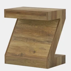 Tribesigns End & Side Tables*Z - Shaped End Table, Wooden Side Table Nightstand